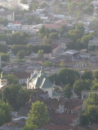 Utsikt från Visoki Zamok.